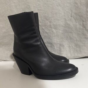 Ann Demeulemeester Black Heeled Boots